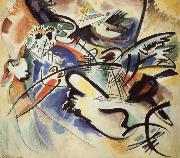 Wassily Kandinsky Kompozicio Voros es fekete oil